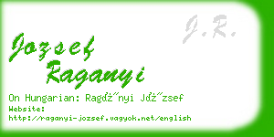 jozsef raganyi business card